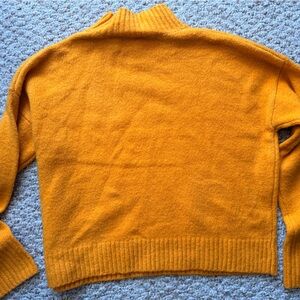 Double Zero Vibrant Yellow Crew Neck Sweater